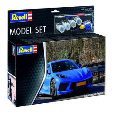 Revell 67714 1/24 Corvette C8 Coupe Starter Set